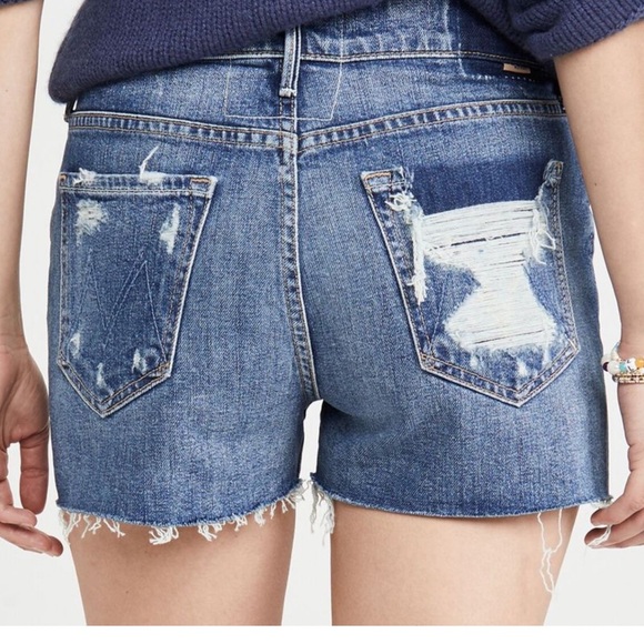 Mother denim dutchie short fray in my treat - Picture 1 of 7